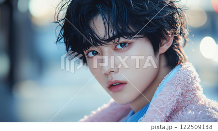 男性アイドル風のポートレート 男性アイドル風のポートレート 122509138