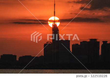 能古島から見た初日の出 122510226