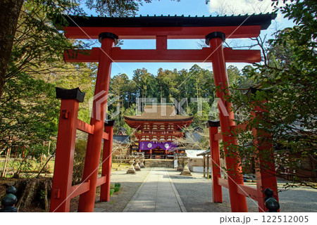 丹生都比売神社の赤い鳥居 122512005