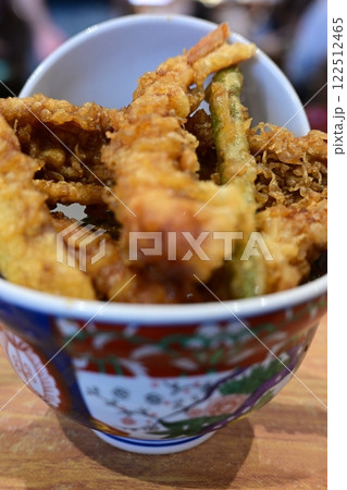 美味しい穴子天丼 122512465