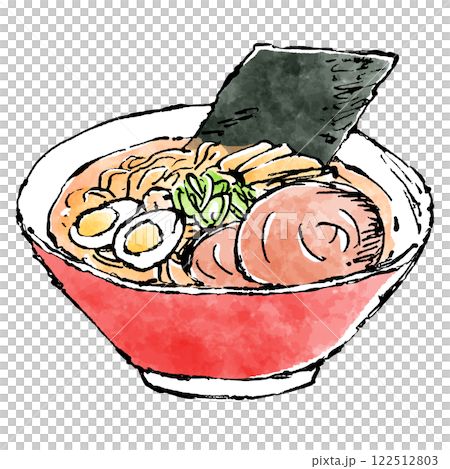 Illustration of ramen Illustration of ramen 122512803
