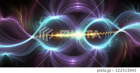 Visualization of propagating colored electromagnetic waves 122513041