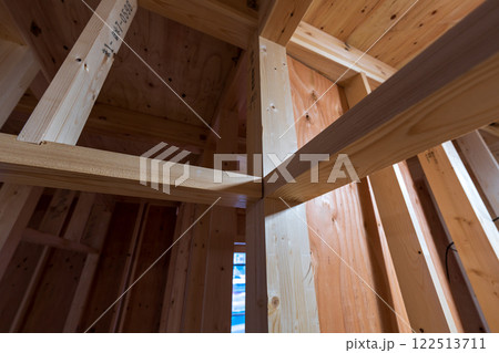 木造二階建て住宅の構造 木造二階建て住宅の構造 122513711