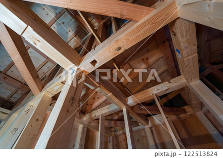 木造二階建て住宅の構造 122513824