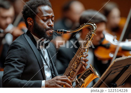 Saxophonist in Concert Saxophonist in Concert 122514226