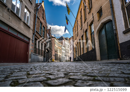 Bruges in Belgium old town. 122515099