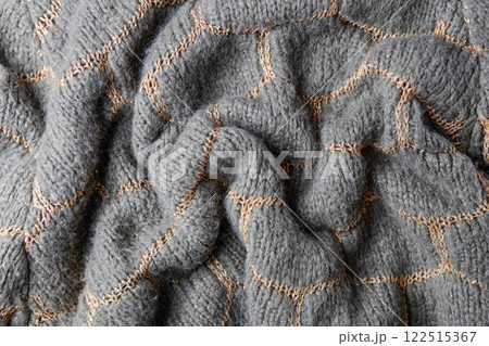 Textile background soft cashmere texture. Wool products. 122515367