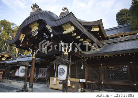 今宮神社　早朝の静寂に包まれる本社5 122515882