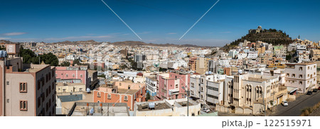 Panoramic View of Abha The Jewel of the Asir Mountains 122515971