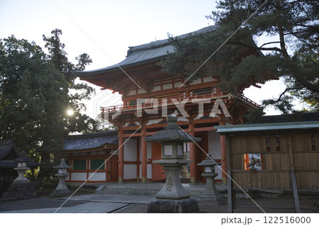 今宮神社　参道から見る楼門5 122516000