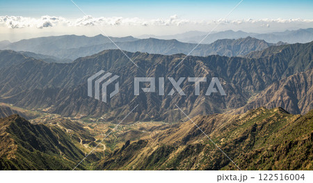 Breathtaking Mountain Landscape of Abha, Saudi Arabia Breathtaking Mountain Landscape of Abha, Saudi Arabia 122516004