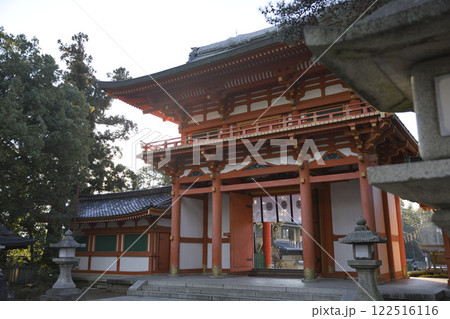 今宮神社　参道から見る楼門7 122516116