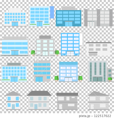 各種建築物的插圖集 122517022