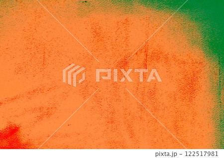 Old painted metal sheet, grunge texture, changed colors, background in soothing colors. Old painted metal sheet, grunge texture, changed colors, background in soothing colors. 122517981