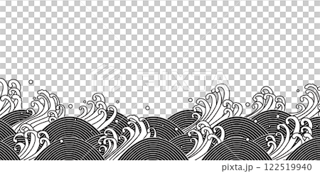 波浪在波浪上奔跑 122519940