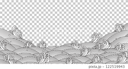 波浪在波浪上奔跑 122519943