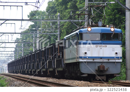 高崎線を上京するセメントホキ貨物列車 高崎線を上京するセメントホキ貨物列車 122521438