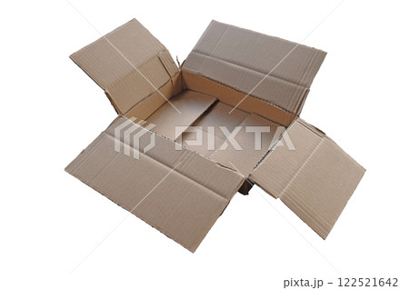 empty cardboard box empty cardboard box 122521642