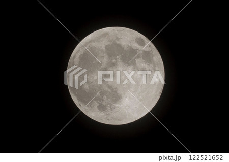 まんまるい月 122521652