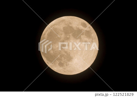 月の出　イエロームーン　 122521829