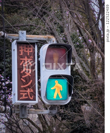 歩行者用信号機 (押ボタン式) 歩行者用信号機 (押ボタン式) 122522489