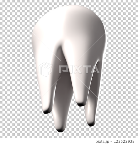 The White tooth for Health or medical concept. 122522938
