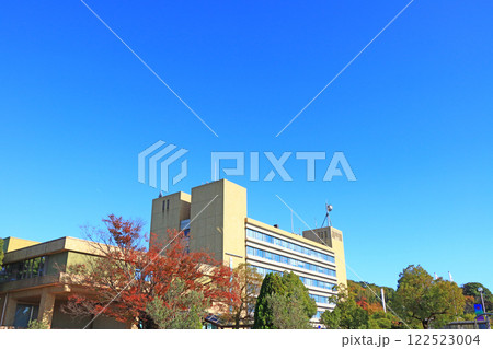 愛知県東海市、東海市役所の風景 愛知県東海市、東海市役所の風景 122523004