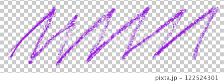purple pencil strokes isolated on transparent background purple pencil strokes isolated on transparent background 122524301
