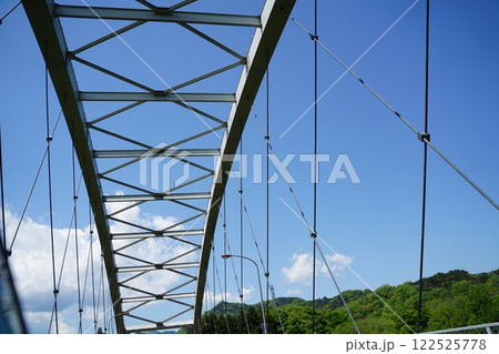 橋 鉄骨 橋 鉄骨 122525778