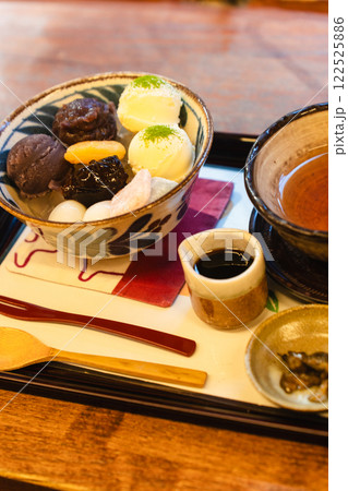 三芳家のクリームあんみつ 三芳家のクリームあんみつ 122525886