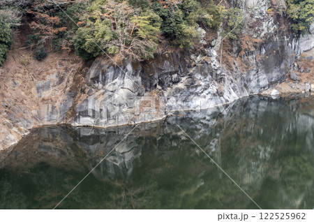 晩秋の合角ダムの景色 晩秋の合角ダムの景色 122525962