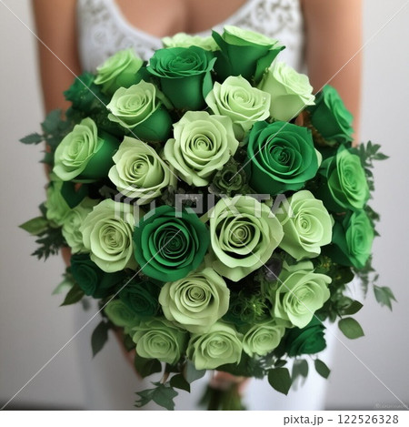 ブーケを持つ 122526328