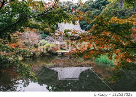 [長岳寺]奈良の美しい紅葉スポット 122527028