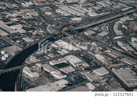 ロサンゼルスの広大な街並み 122527601