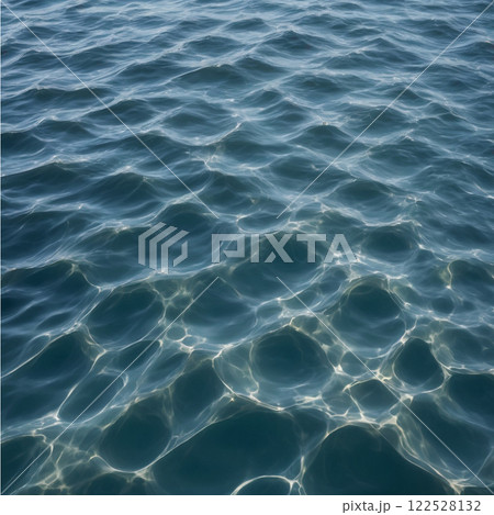 波打つ水面 122528132