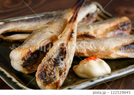 氷下魚(こまい) 一夜干し 氷下魚(こまい) 一夜干し 122529045