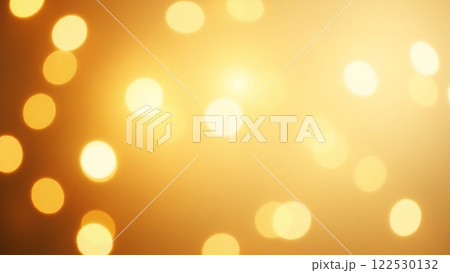 Golden Bokeh Glow Background 122530132