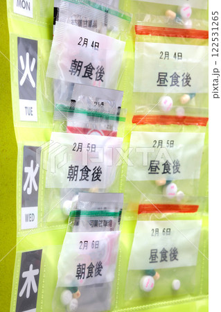 お薬カレンダー 122531265