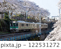 霞城公園の桜と奥羽本線701系 122531272