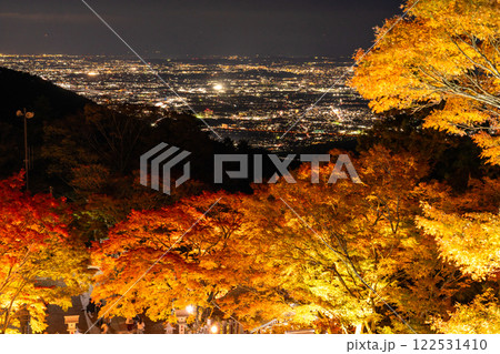 《神奈川県》紅葉ライトアップ・大山阿夫利神社 122531410