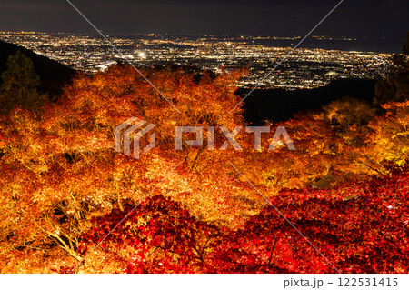 《神奈川県》紅葉ライトアップ・大山阿夫利神社 122531415