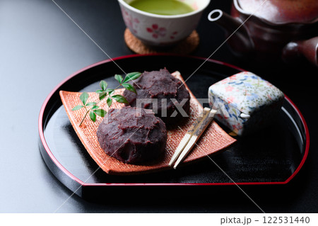 日本を代表する和菓子 おはぎ 日本を代表する和菓子 おはぎ 122531440