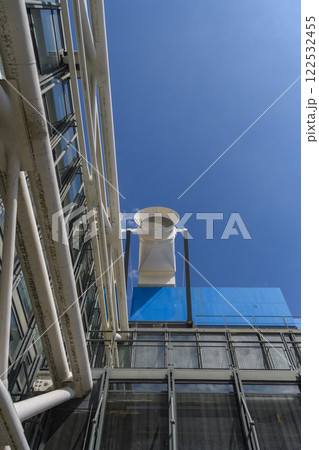 ポンピドゥーセンター、ダクトと構造物 フランス、パリ ポンピドゥーセンター、ダクトと構造物 フランス、パリ 122532455