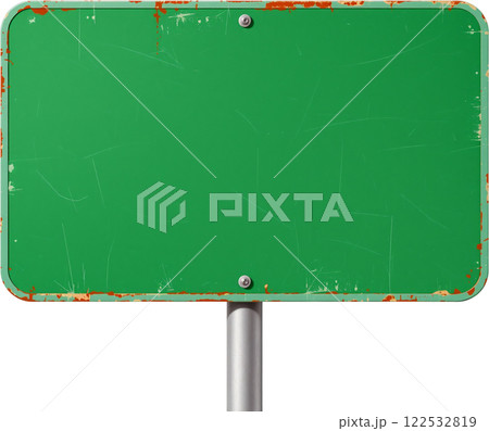 緑の標識 緑の標識 122532819