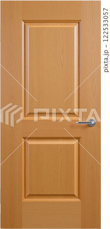 シンプルな木製のドア 122533057