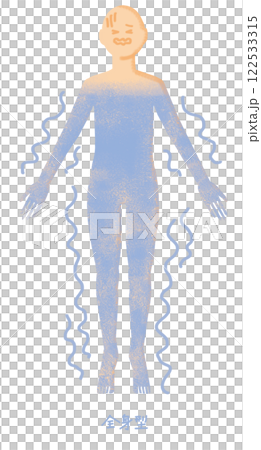 Person with poor circulation to the whole body_Full body type 122533315