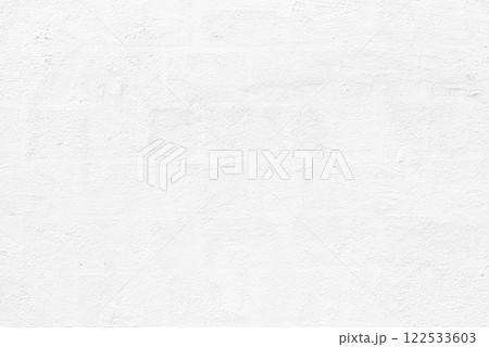 White Grunge Brick Wall for Background. 122533603