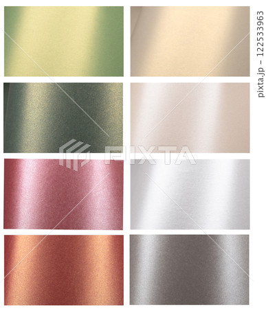 Metallic paper background with a glossy gradient and pearlescent shimmer. Smooth reflective surfaces 122533963