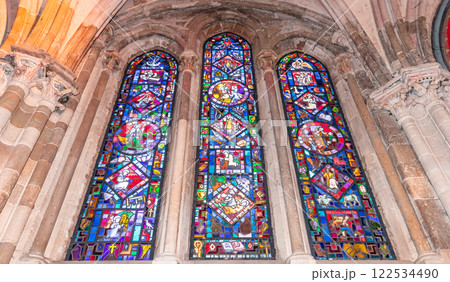 Notre-Dame Collegiate Church of Semur-en-Auxois, france 122534490