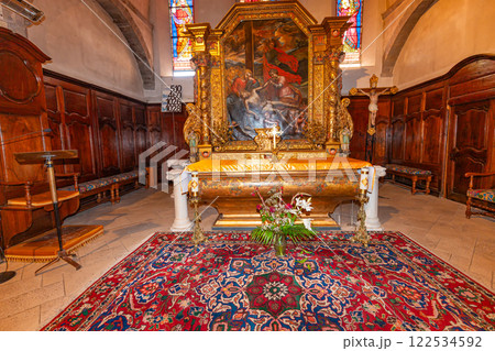 Church Saint Victor, Trans-en-Provence, Var, Provence, France Church Saint Victor, Trans-en-Provence, Var, Provence, France 122534592